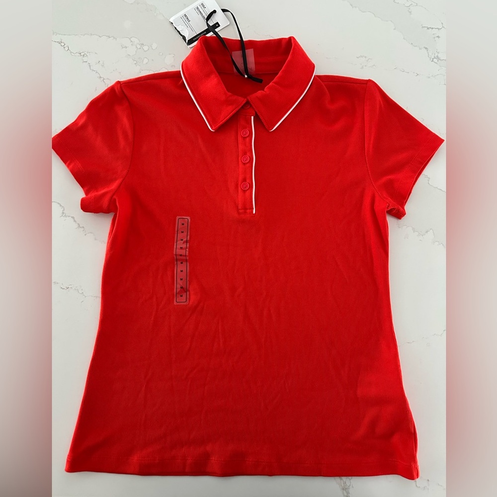 CALIA Women’s Golf Short Sleeved Polo sz Med NWT